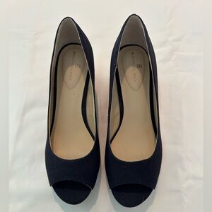 Bandolino women Nuri Peep-Toe Espadrille Wedge